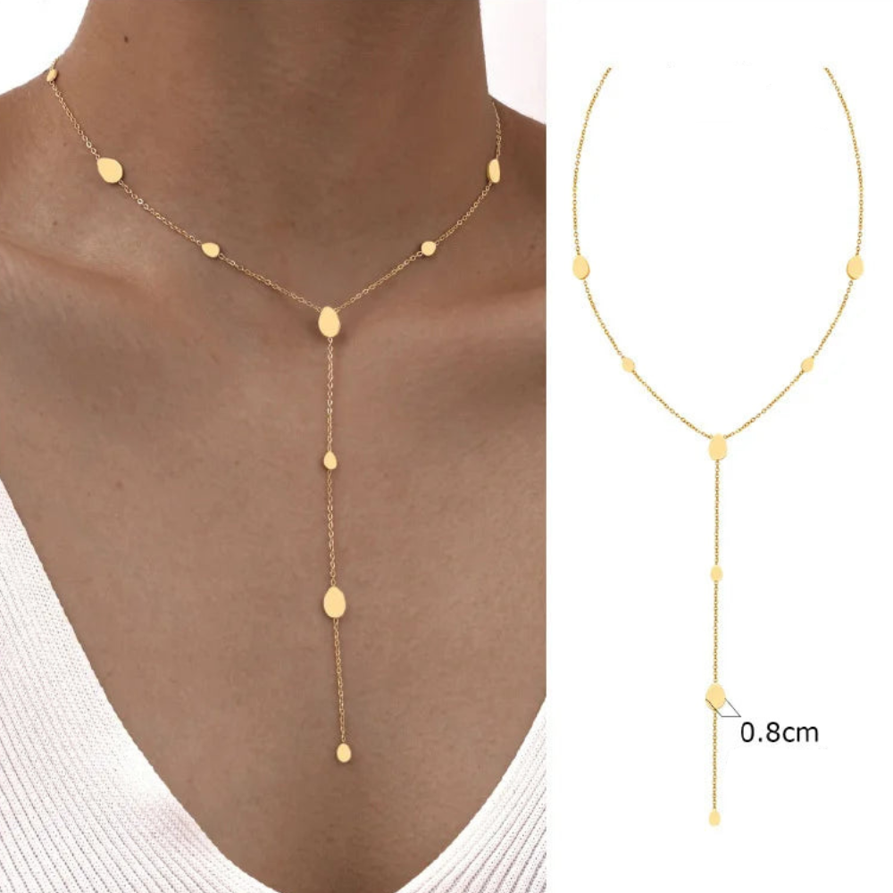 Colar Belle Minimalista Banhado em Ouro 18k