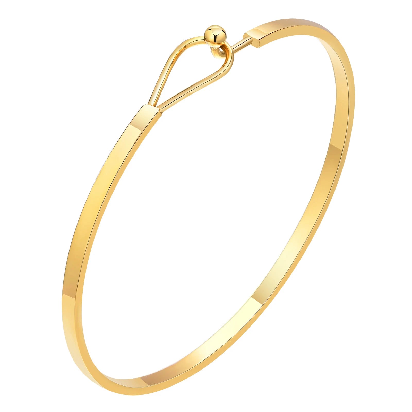 Bracelete Zina Elegante Banhado em Ouro 18k