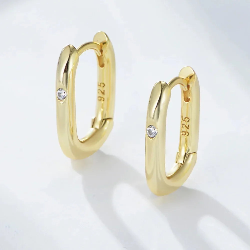 Brinco Henriette Banhado em Ouro 18k