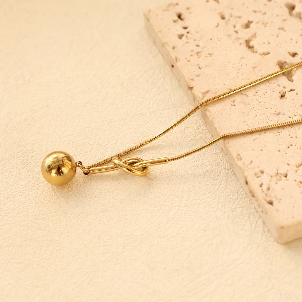 Colar Elemento Banhado em Ouro 18k