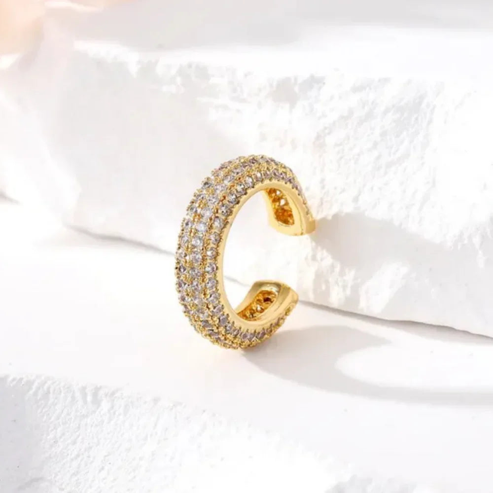 Brinco Argola Valerian Banhado em Ouro 18k